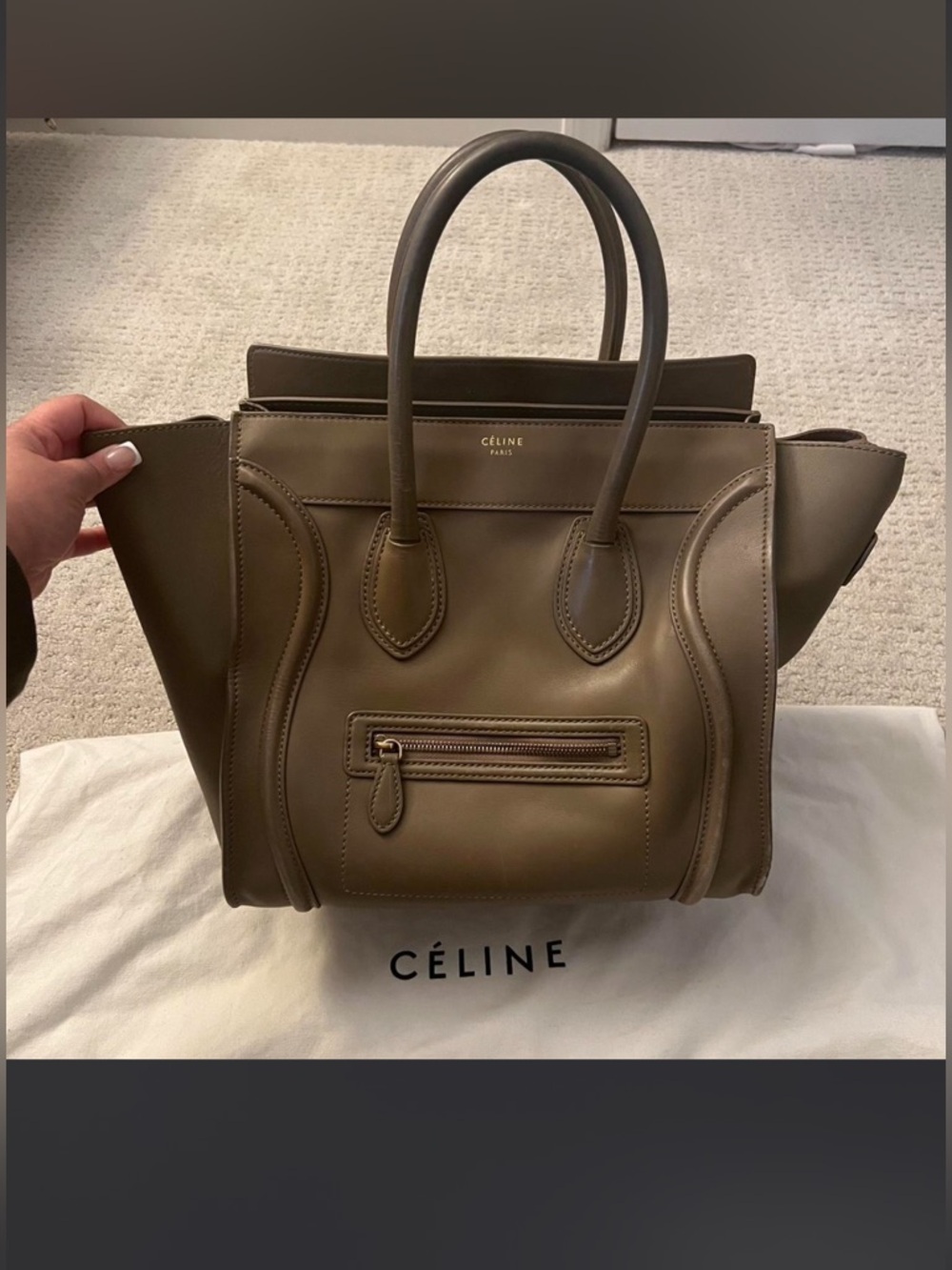 Celine Mini Luggage Tote